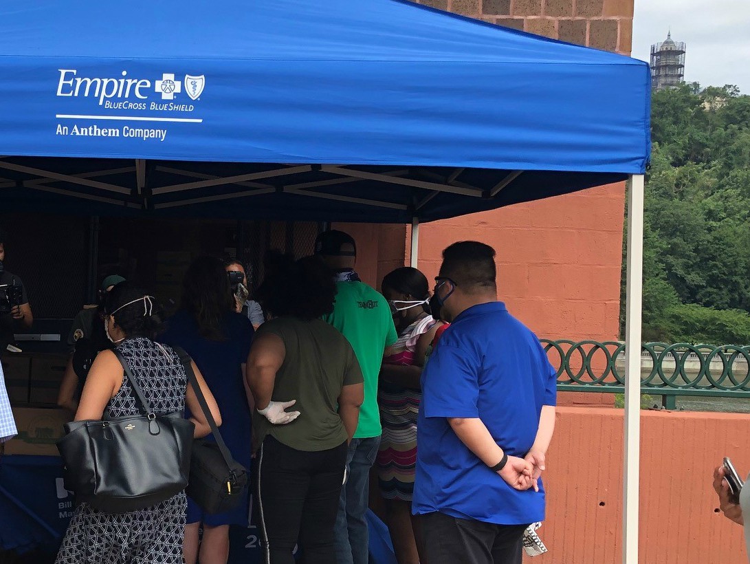 Empire BlueCross BlueShield Partners in the Bronx to Distribute Face